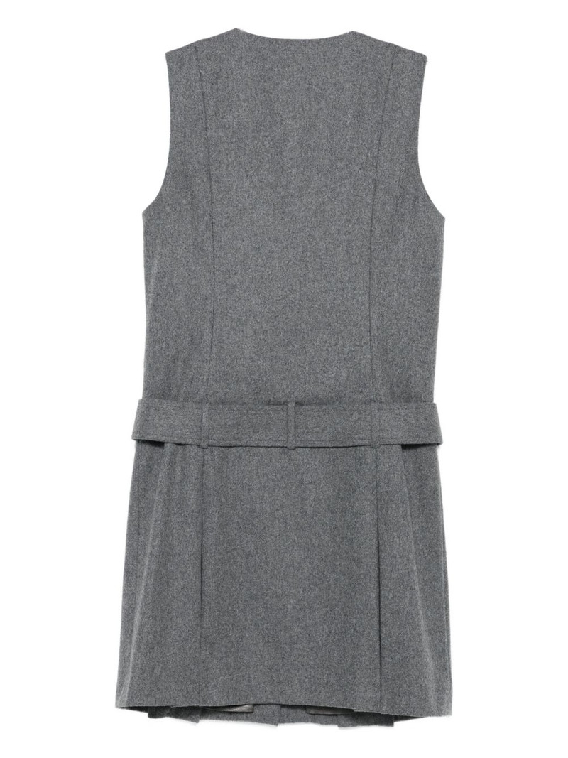 A.P.C. belted buttoned dress outlook