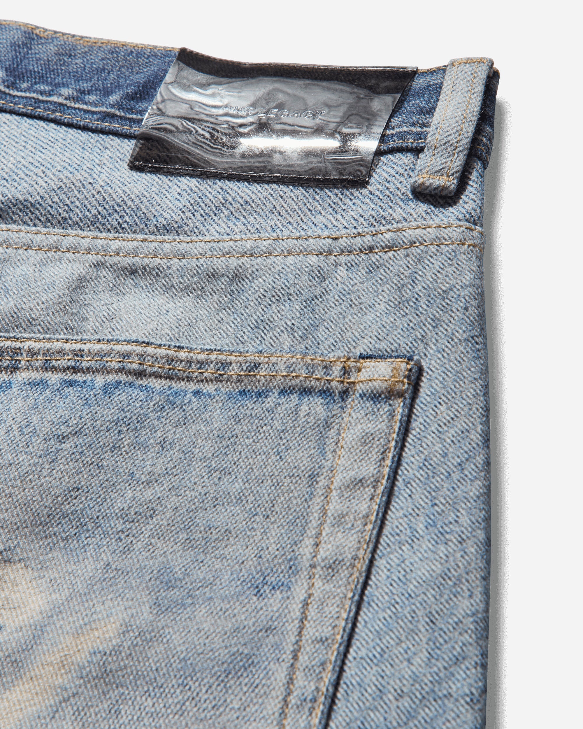 Men's Third Cut Jeans Digital Denim Print - 3