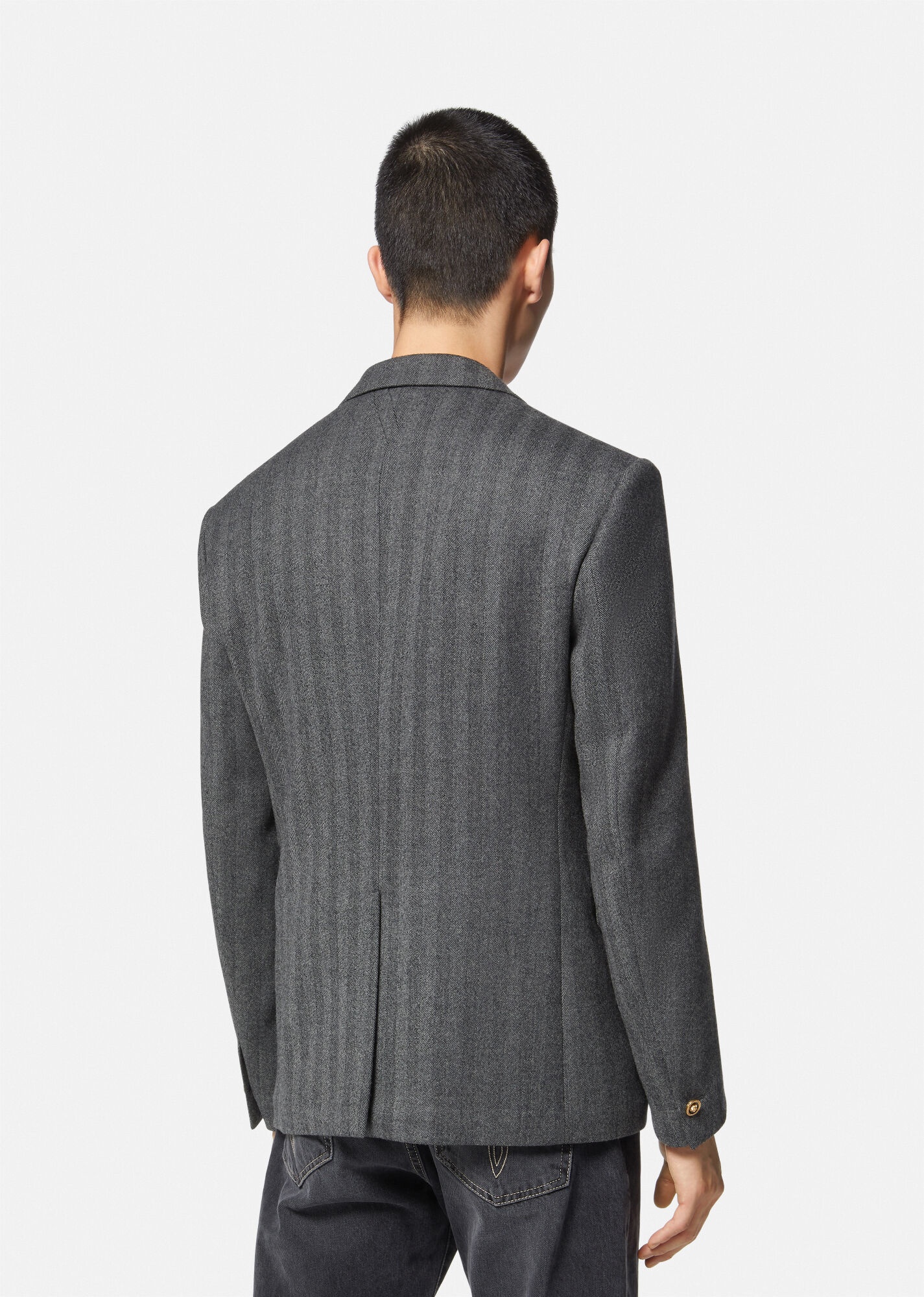 Medusa Cashmere Blazer - 4