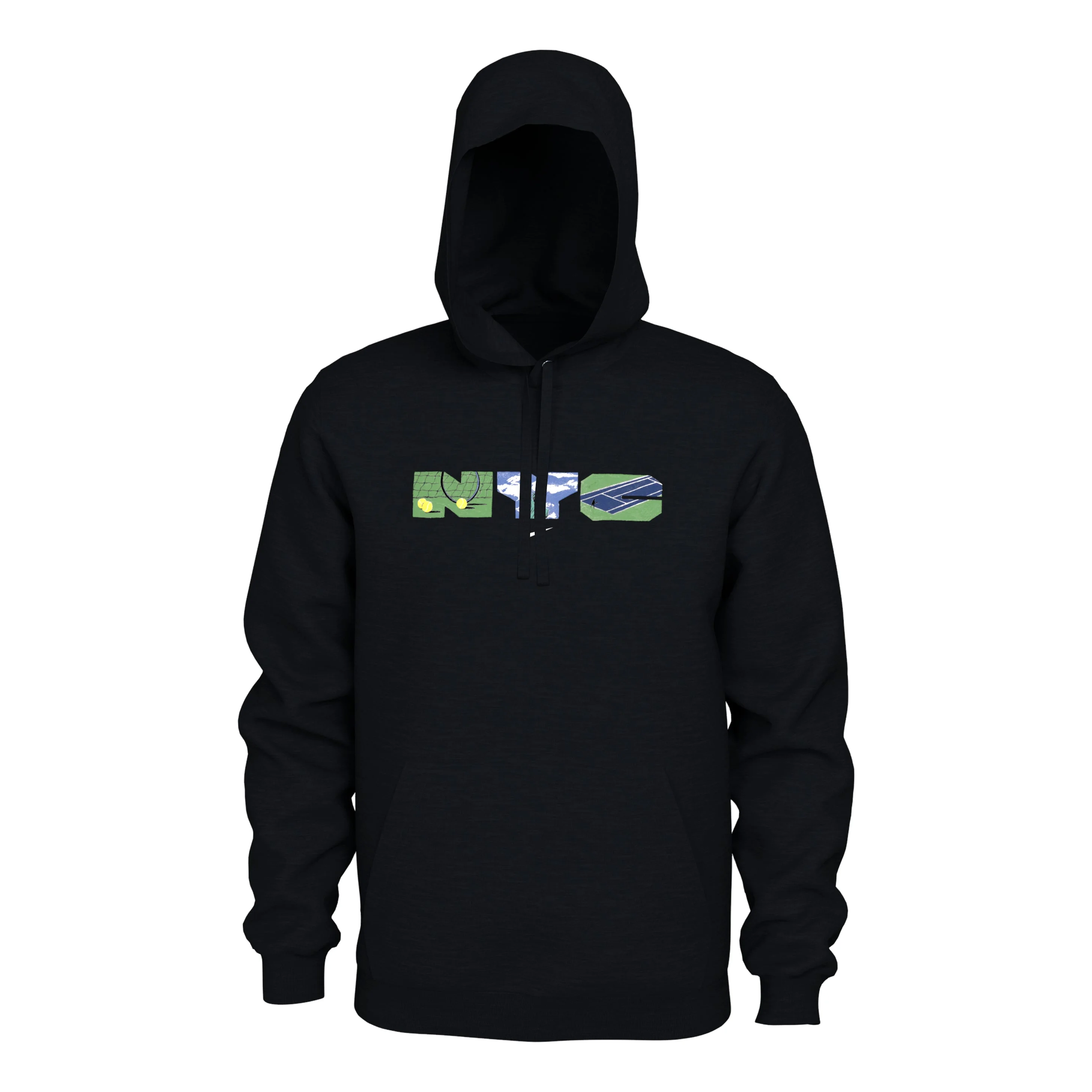 Nike Court Hoodie 'Black' JU1465-010 - 1