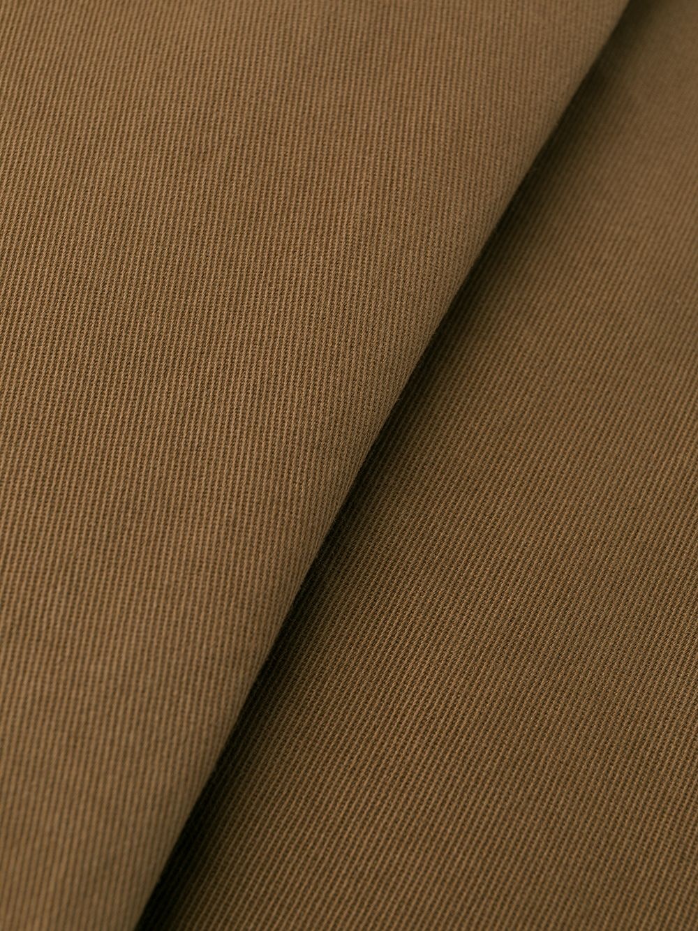 ribbed detailing chino trousers - 6