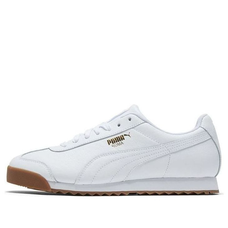 PUMA Roma Classic 'White Gold Gum' 366408-01 1