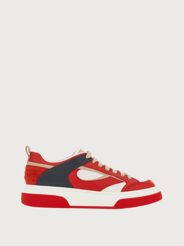SNEAKERS WITH SHAPED INSERTS - 1