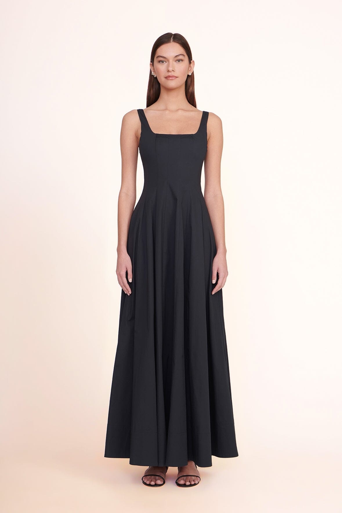 STAUD WELLS MAXI DRESS BLACK - 2