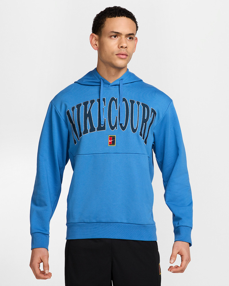 NikeCourt Heritage Men's Dri-FIT Fleece Tennis Hoodie - 1