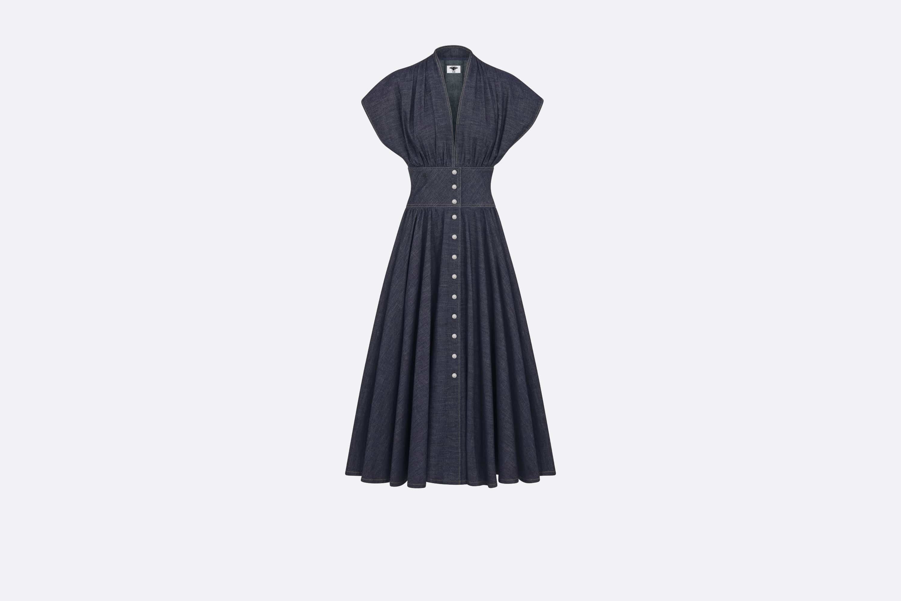Flared Mid-Length Dress - 1