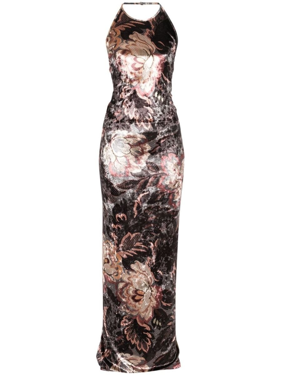 Etro Printed Long Dress - 1