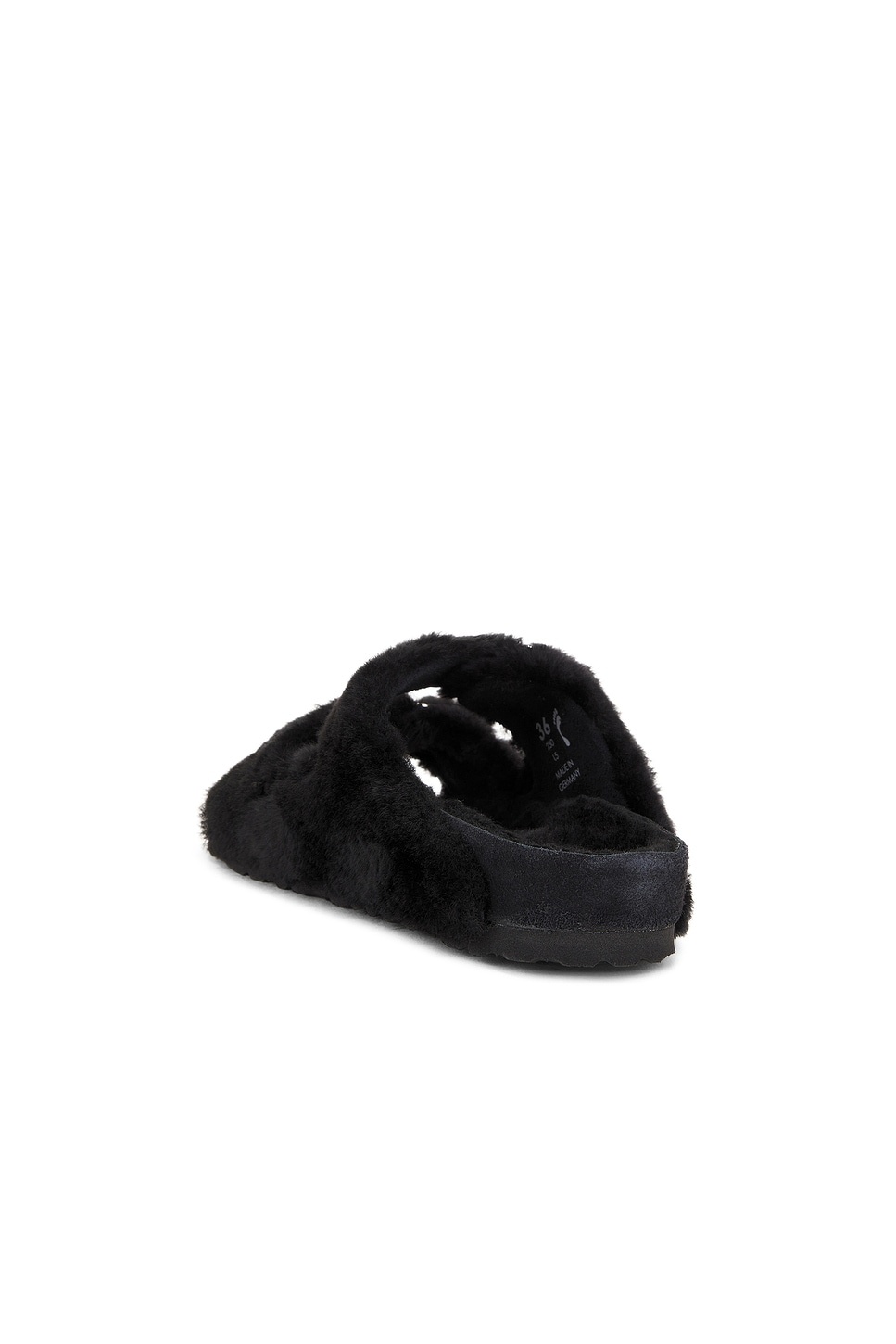 Arizona Shearling Big Buckle Sandal - 3