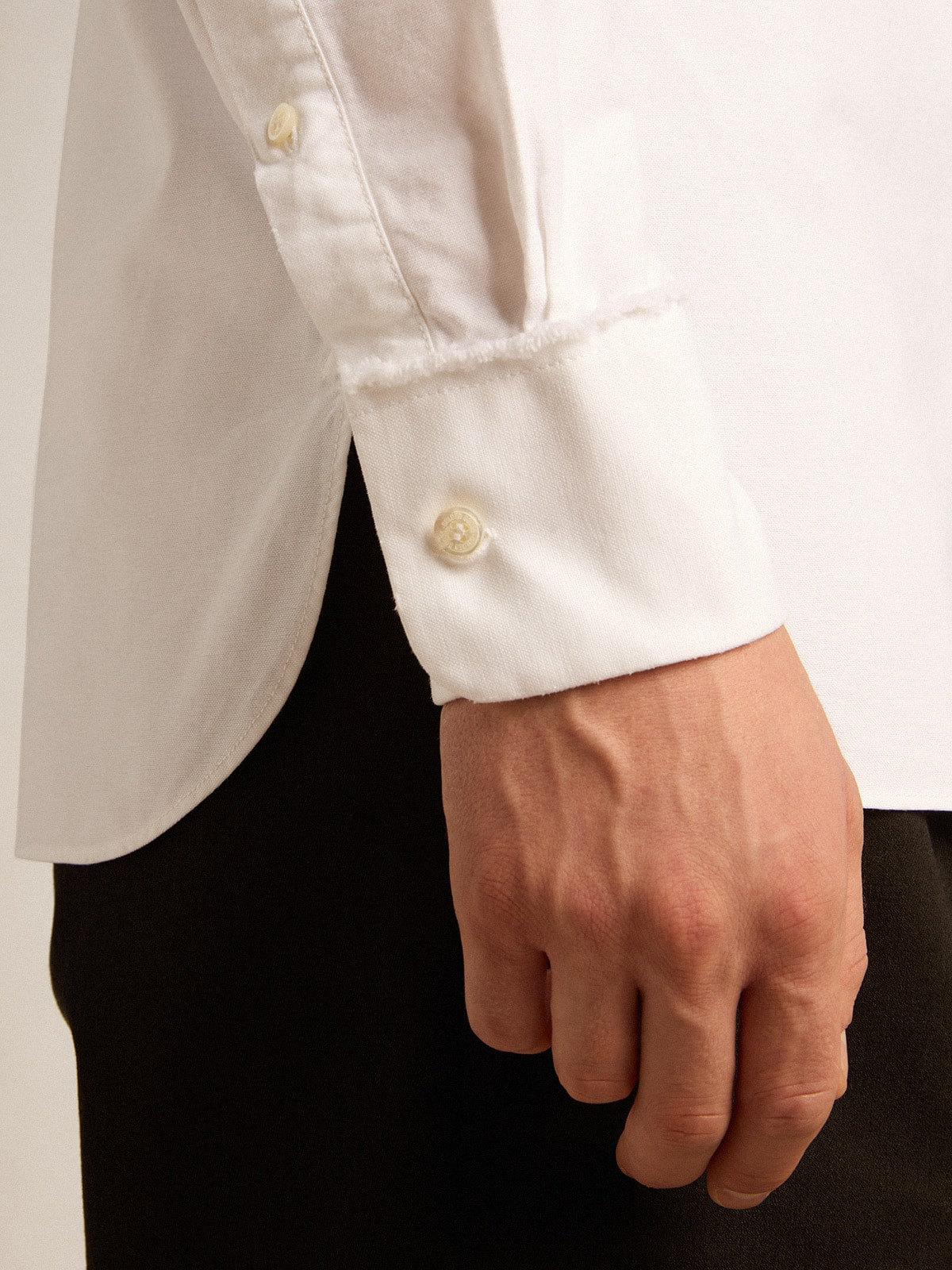 White cotton shirt - 5