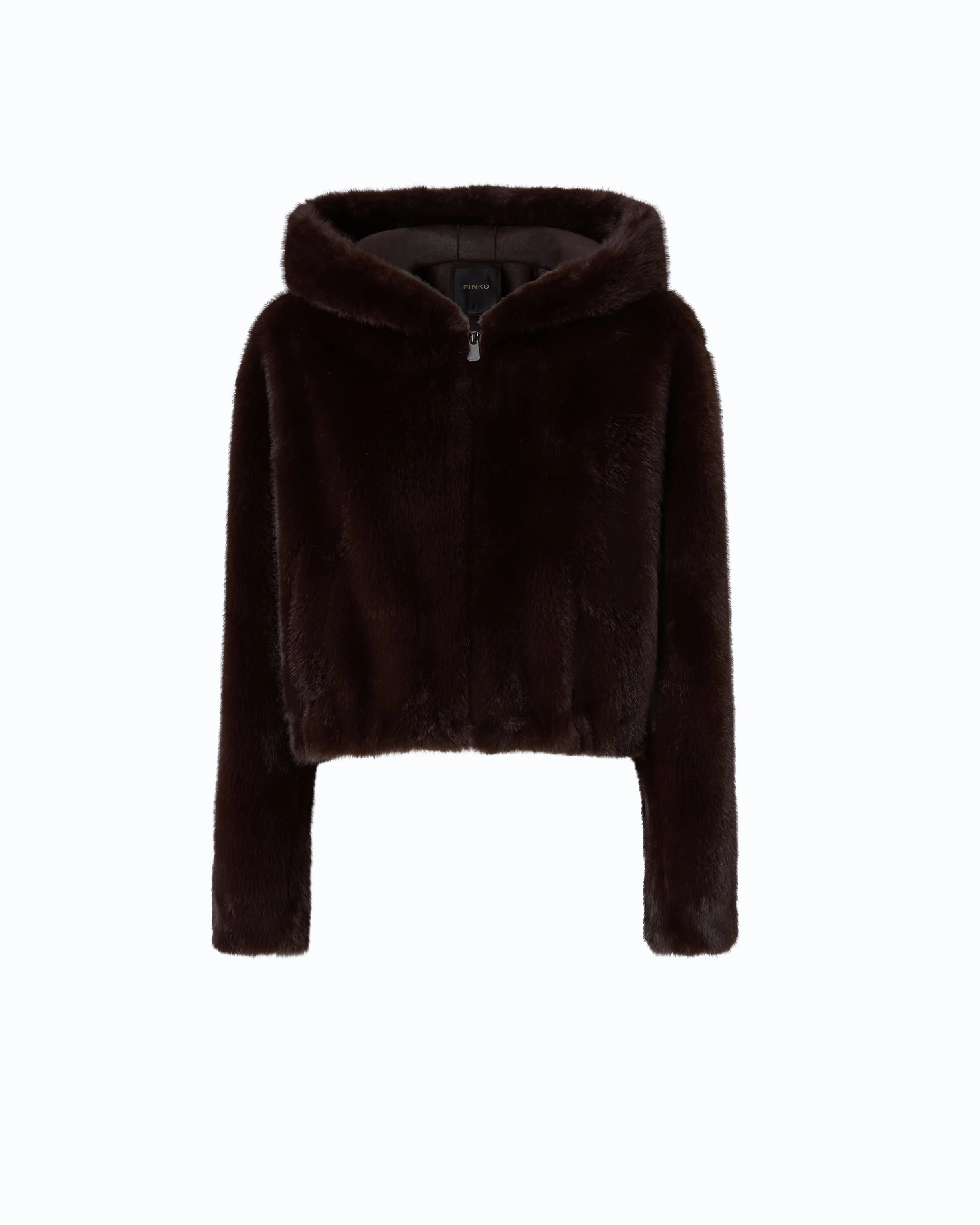 FAUX FUR CROPPED JACKET - 1