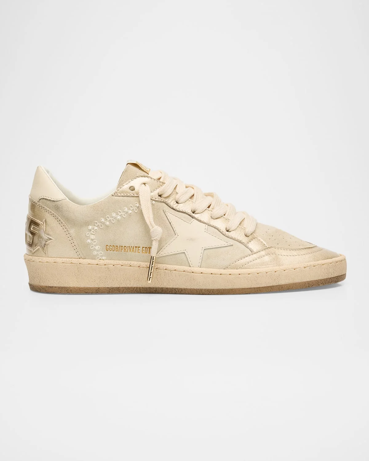 Ball Star Suede Low-Top Sneakers - 1