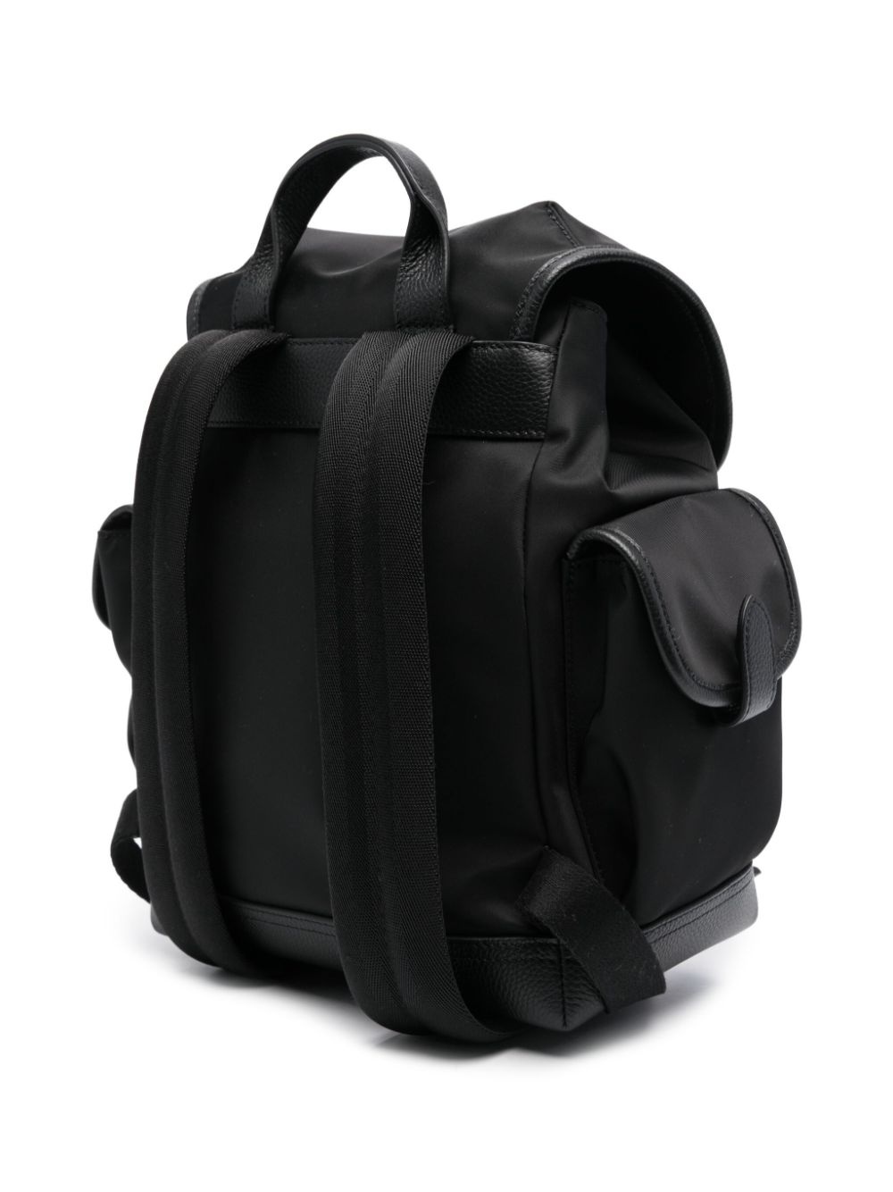 logo-appliquÃ© buckle-fastening backpack - 3