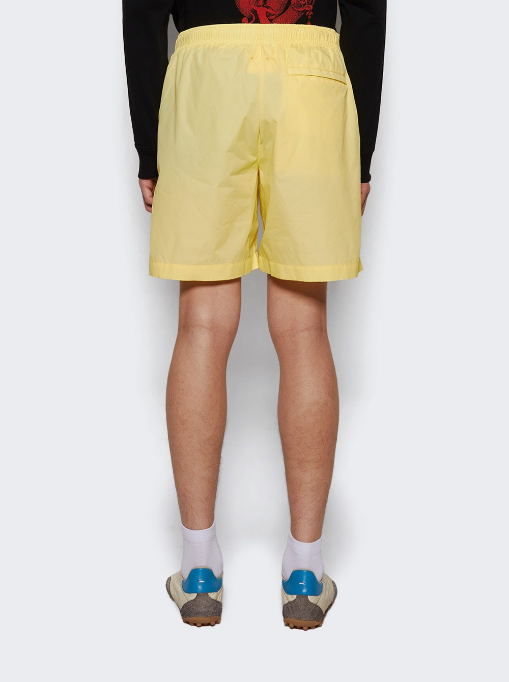 Logo Embroidery Swimshorts Banana - 4