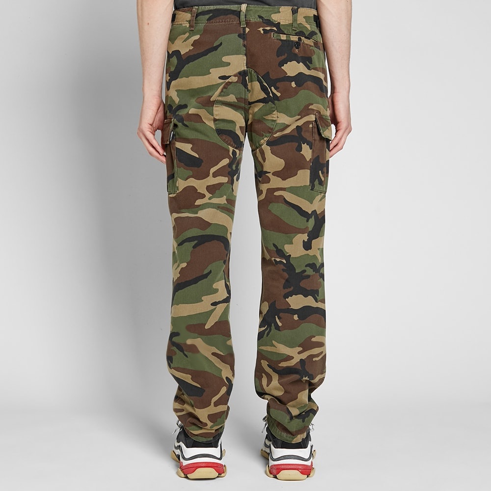 Balenciaga Slim Camo Cargo Pant - 7