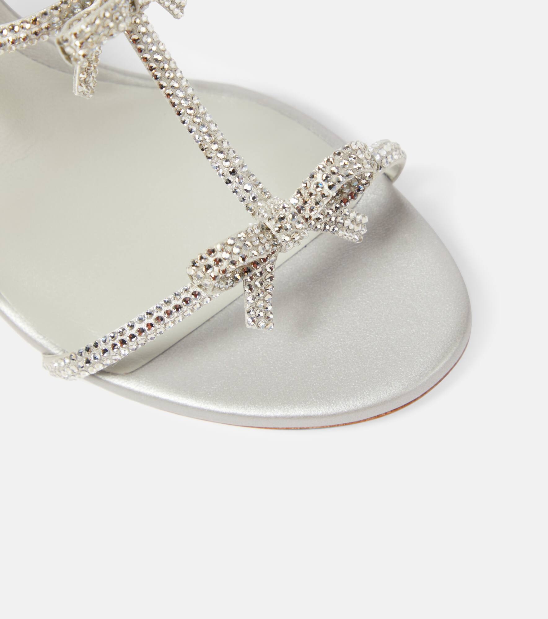 Caterina bow-detail embellished sandals - 6