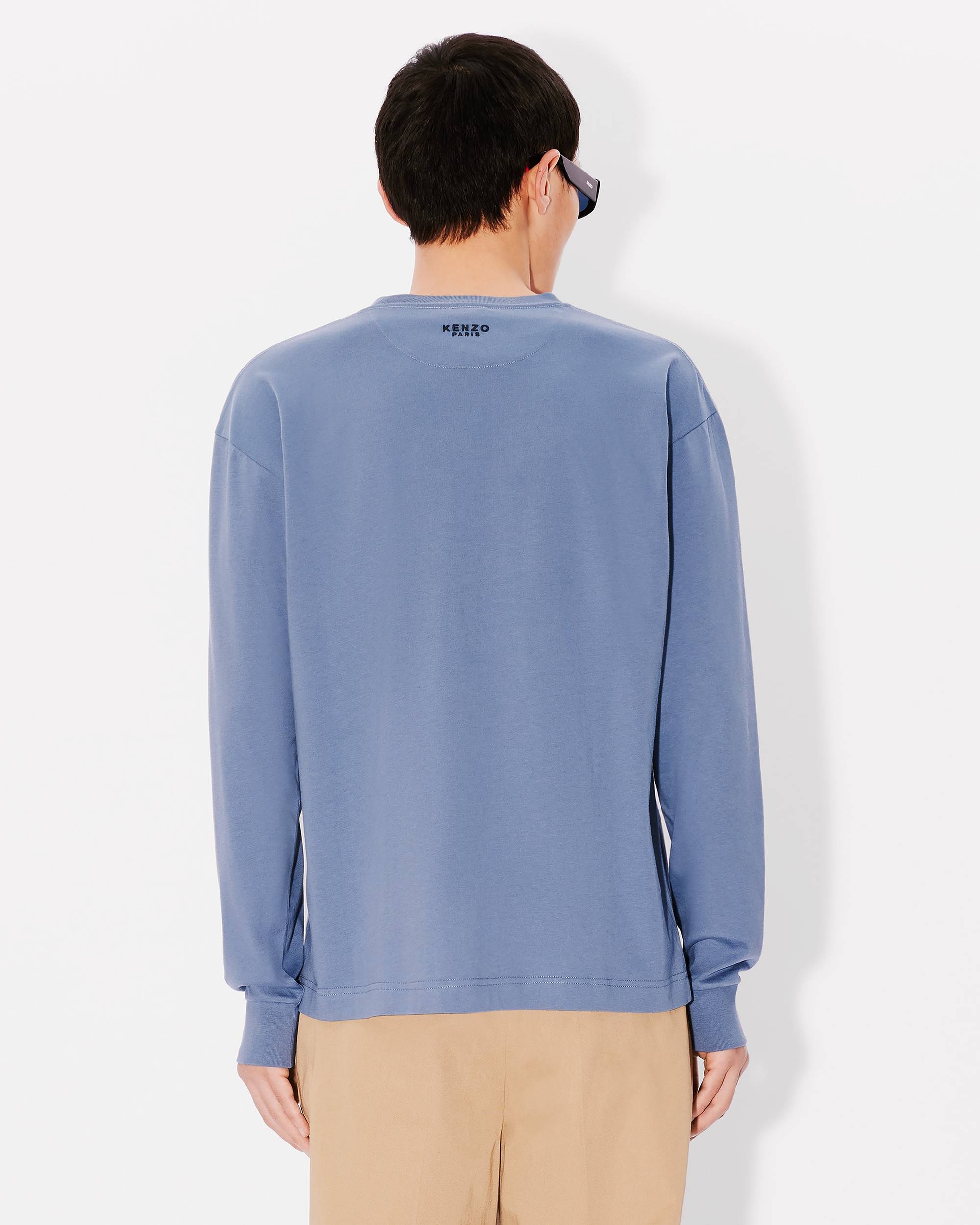 'Lucky Tiger' embroidered long sleeve T-shirt - 4