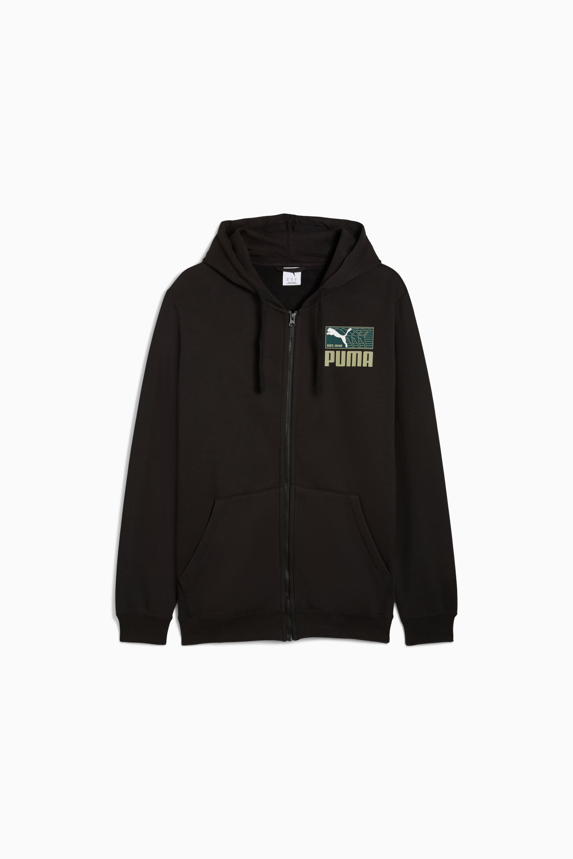 Graphic Repeat FZ Hoodie Men - 1