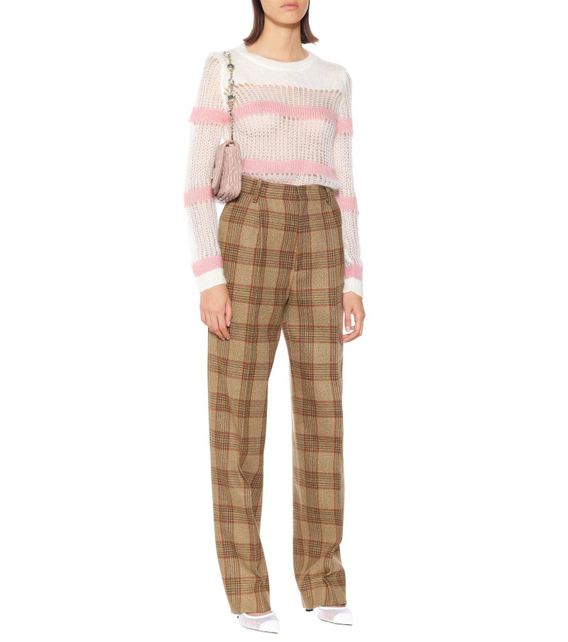 Miu Miu Mohair and wool-blend sweater outlook