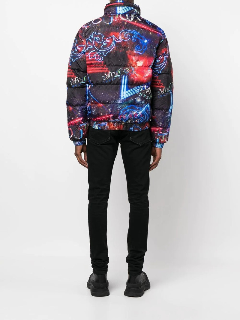 motif-print down-filled jacket 6
