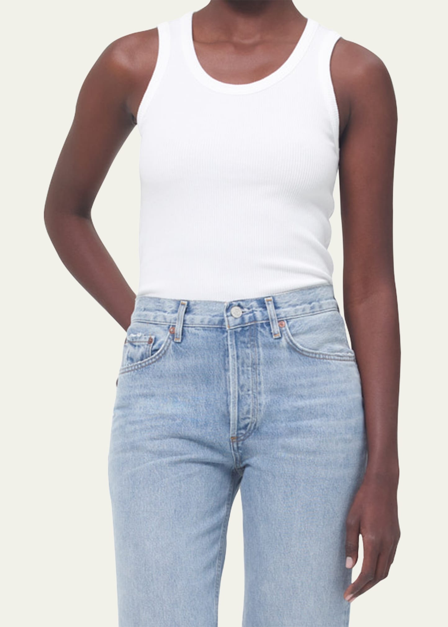 Poppy Scoop-Neck Tank Top - 2