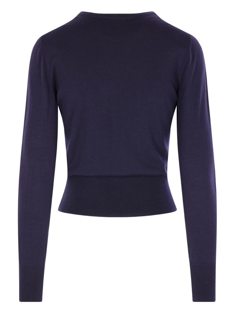 Alaïa button-up cardigan outlook