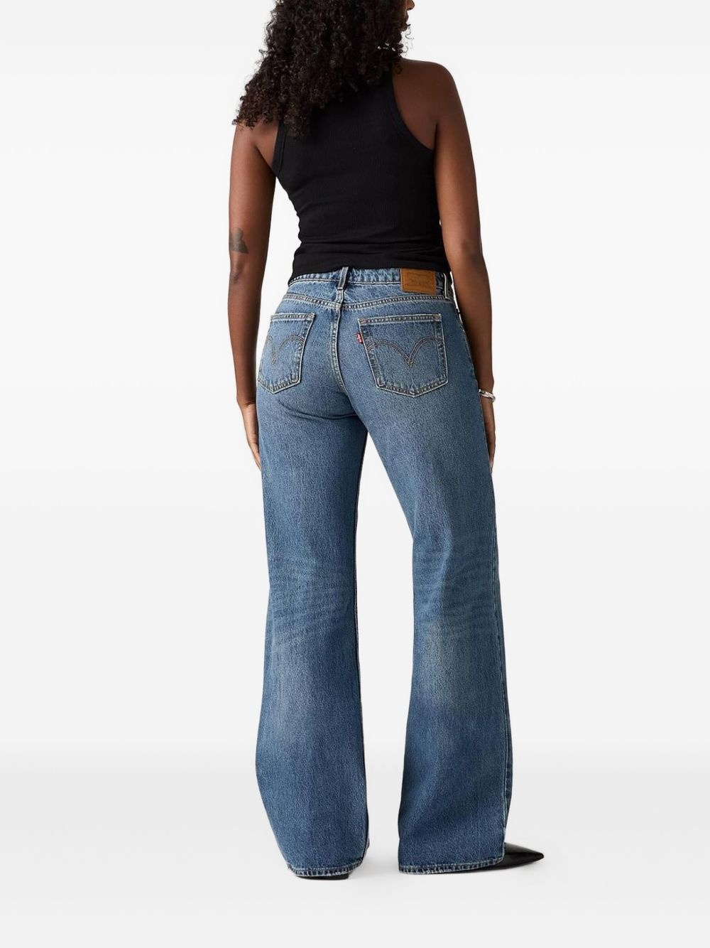 mid-rise jeans - 4