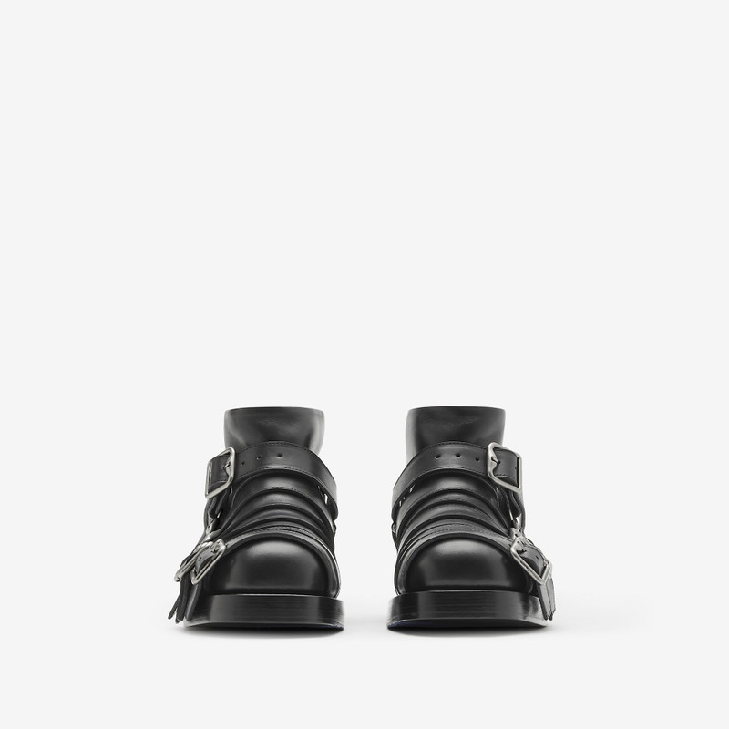 Leather Strap Boots 3