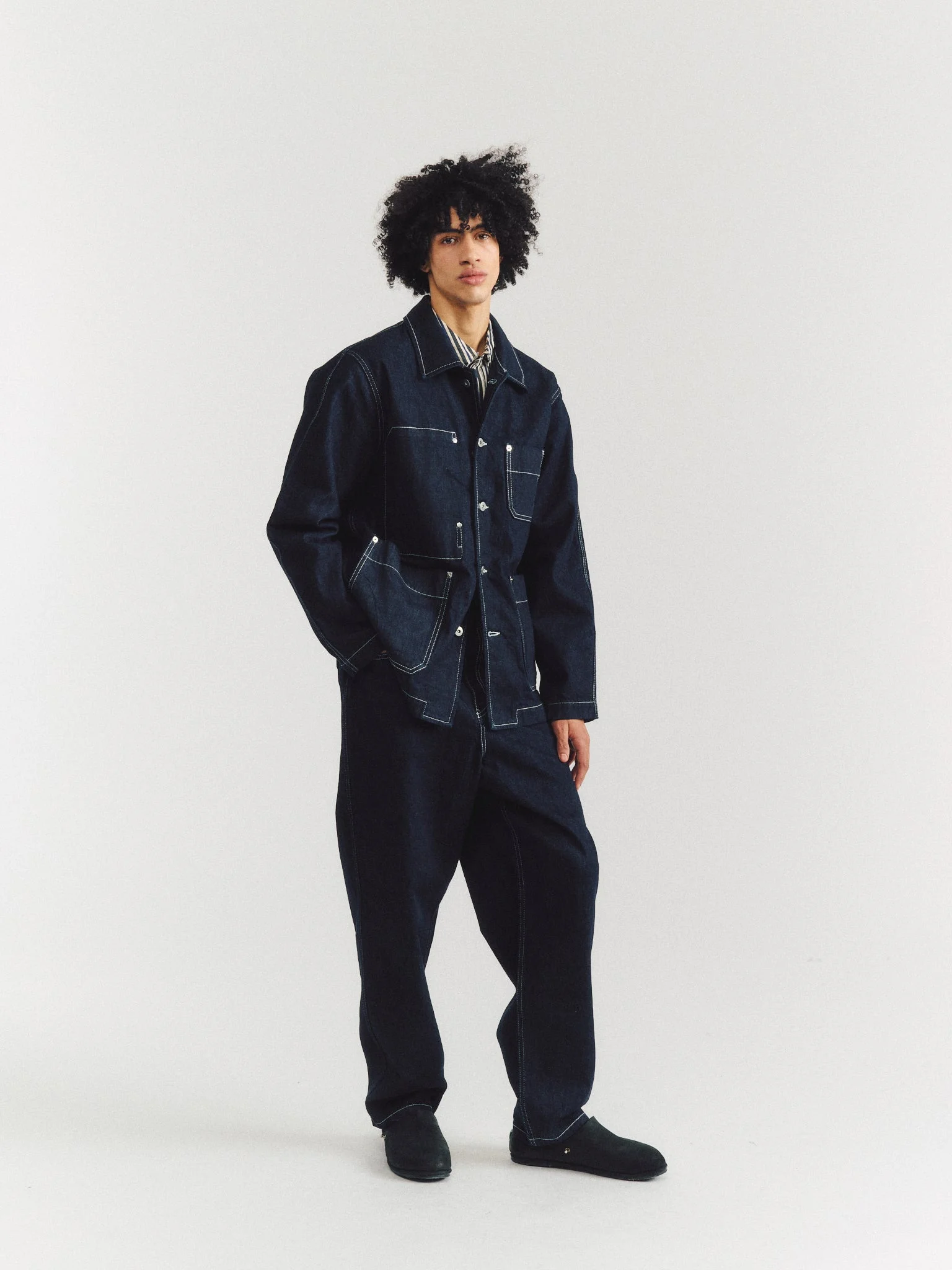 CAMILLE JACKET - DENIM M - INDIGO - 1