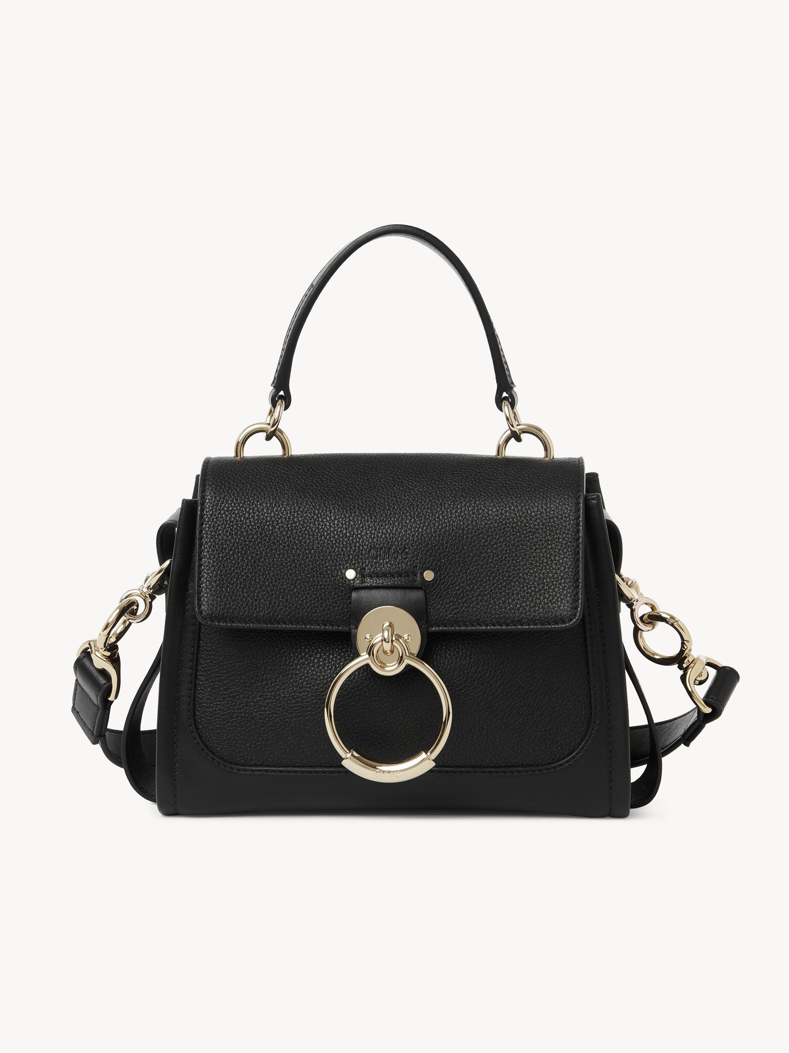 MINI TESS DAY BAG IN GRAINED & SOFT LEATHER - 1