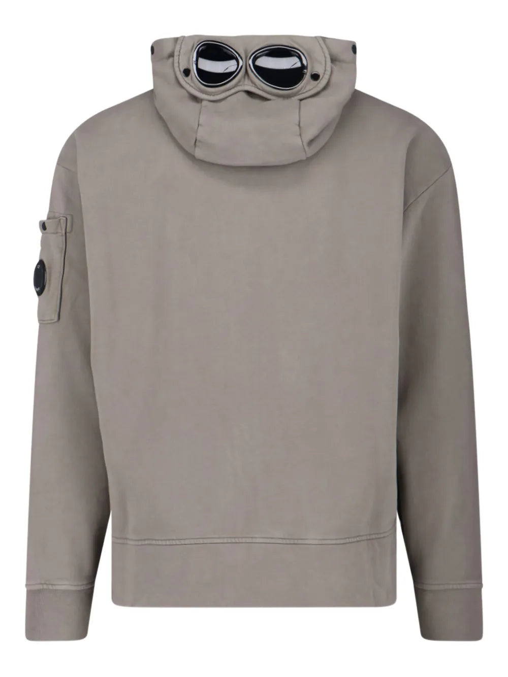 Brushed And Emerized Diagonal Fleece Boxy Goggle Sweatshirt - 2