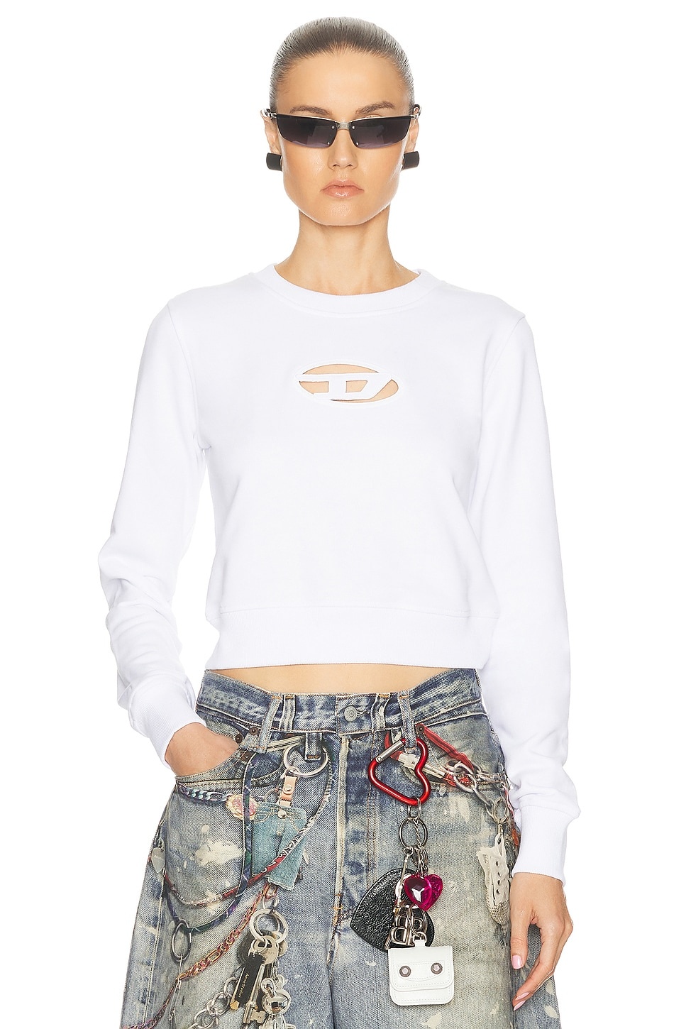 Cropped Sweatshirt - 1