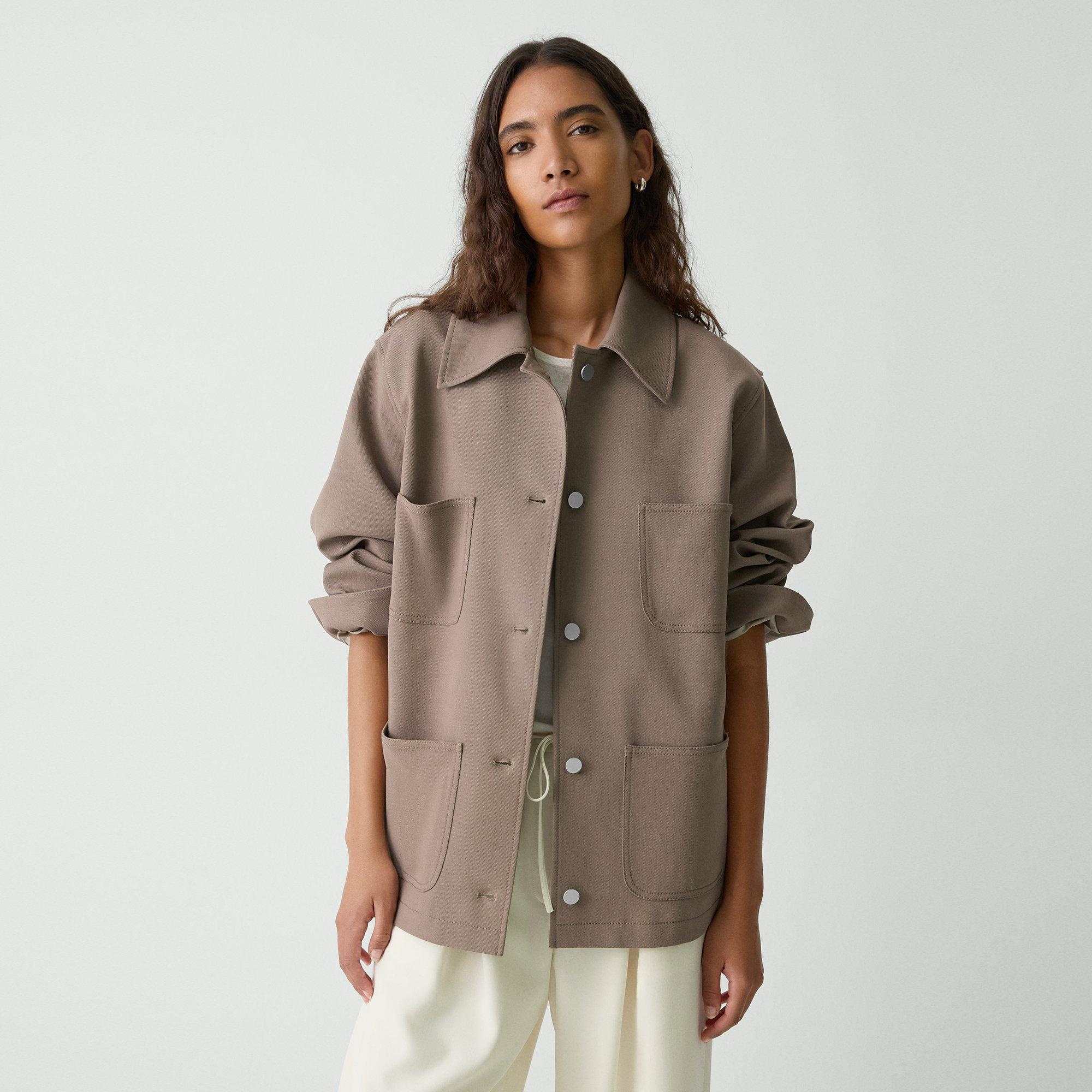 Oversized Utility Jacket in Neoteric Twill - 2