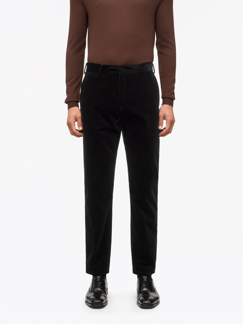 Tense Mid-Rise Velvet Trousers 3