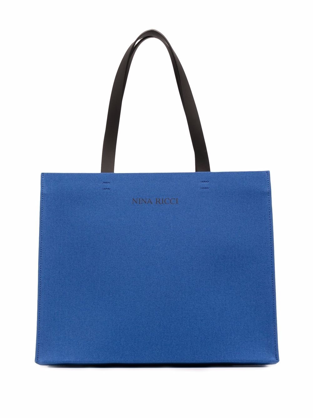 logo-print tote bag - 1