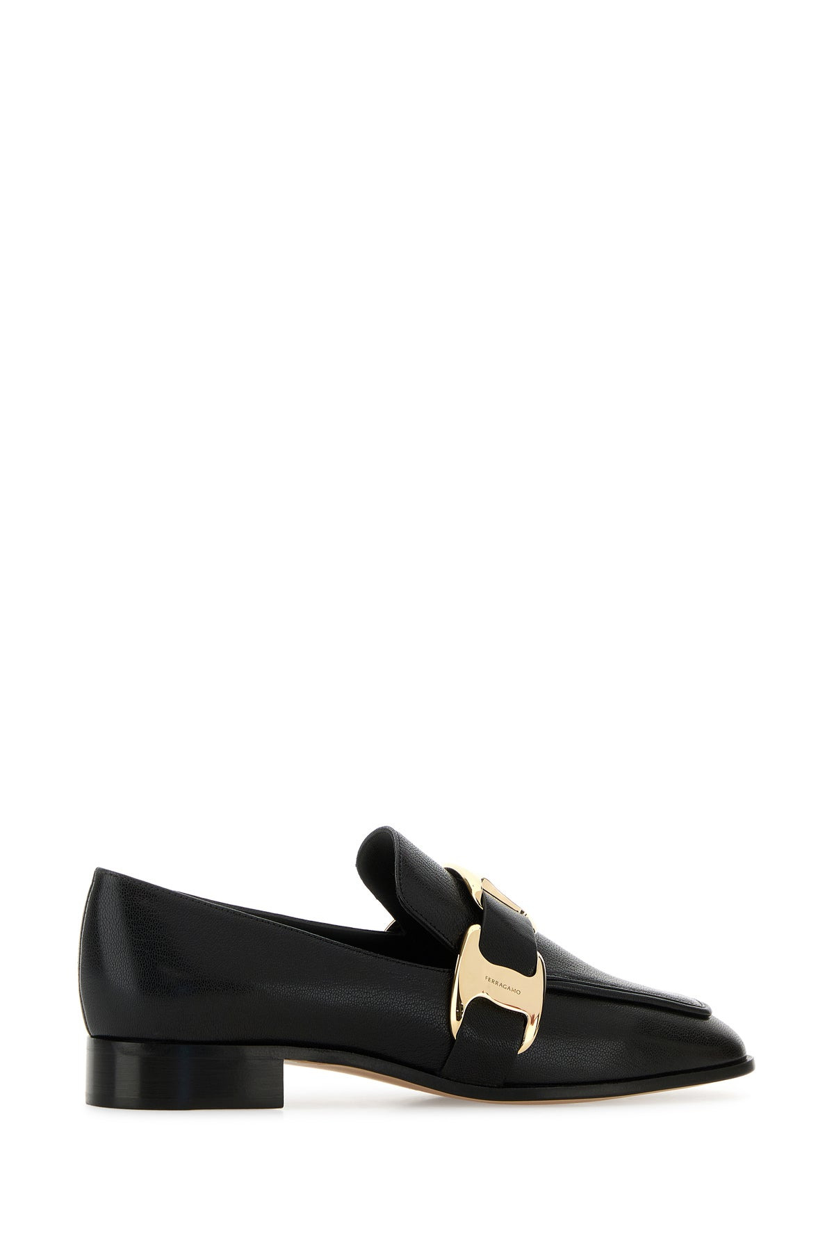 Black leather Limania loafers - 3
