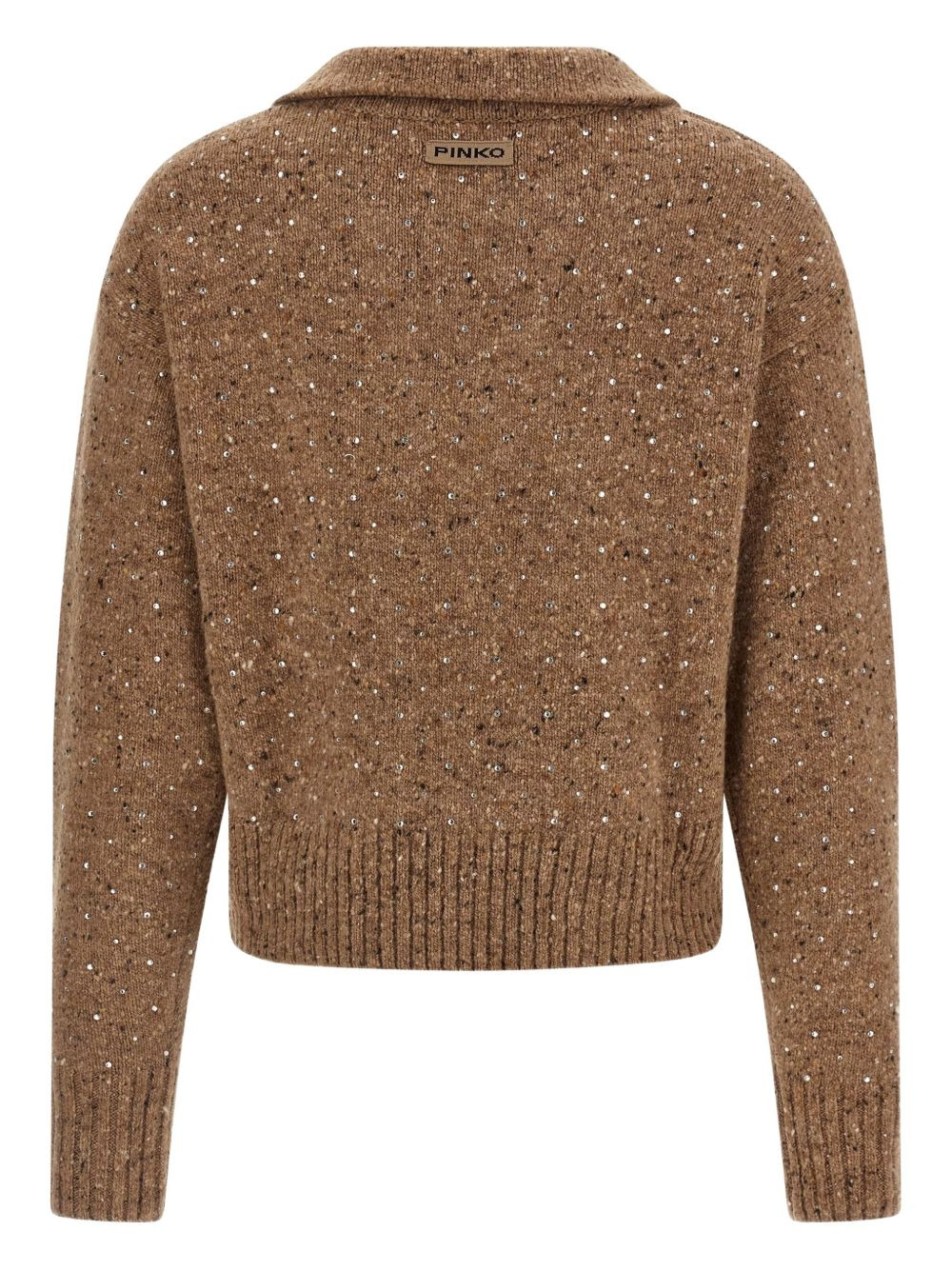 Nibani rhinestone-embellished sweater - 2