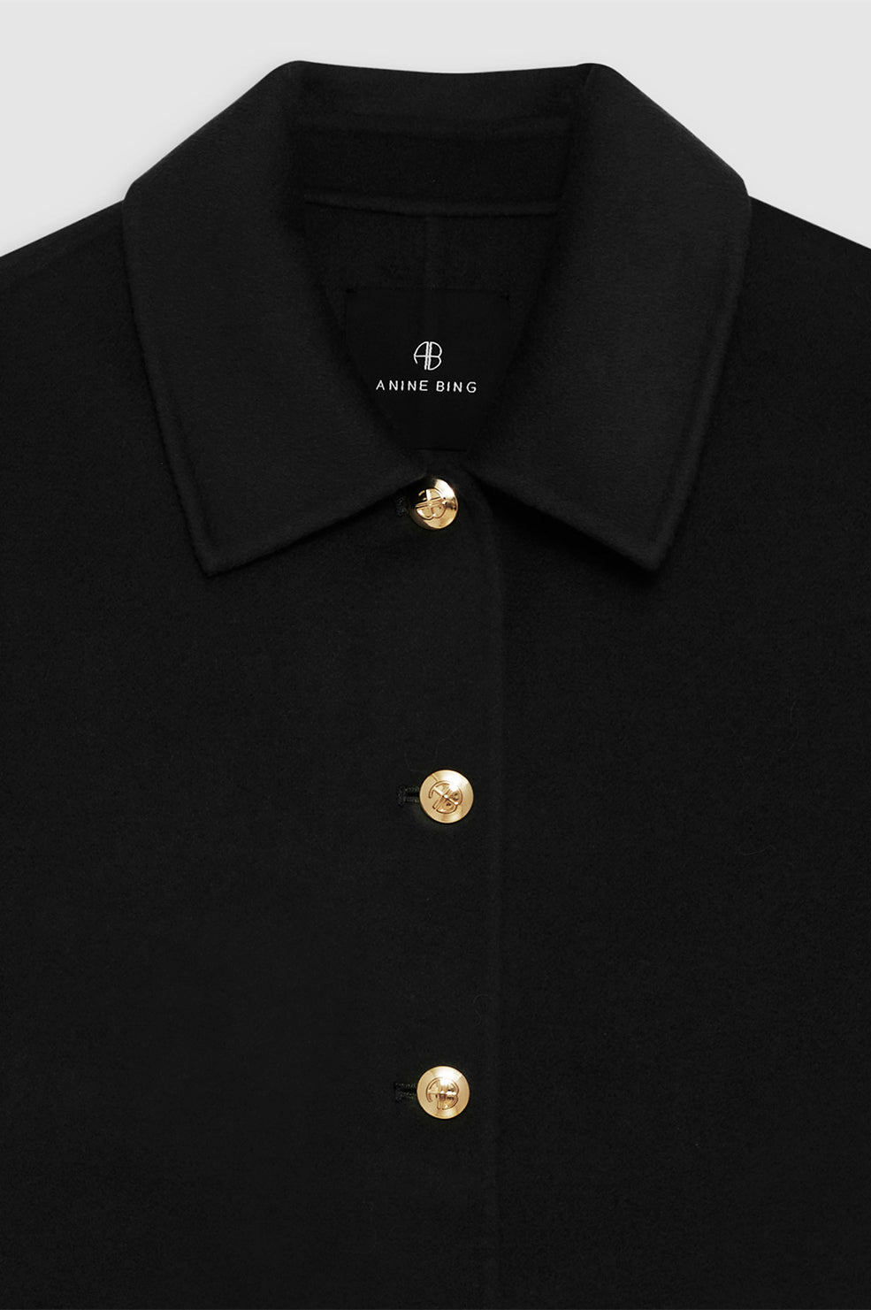 Luca Jacket - Black Cashmere Blend - 4
