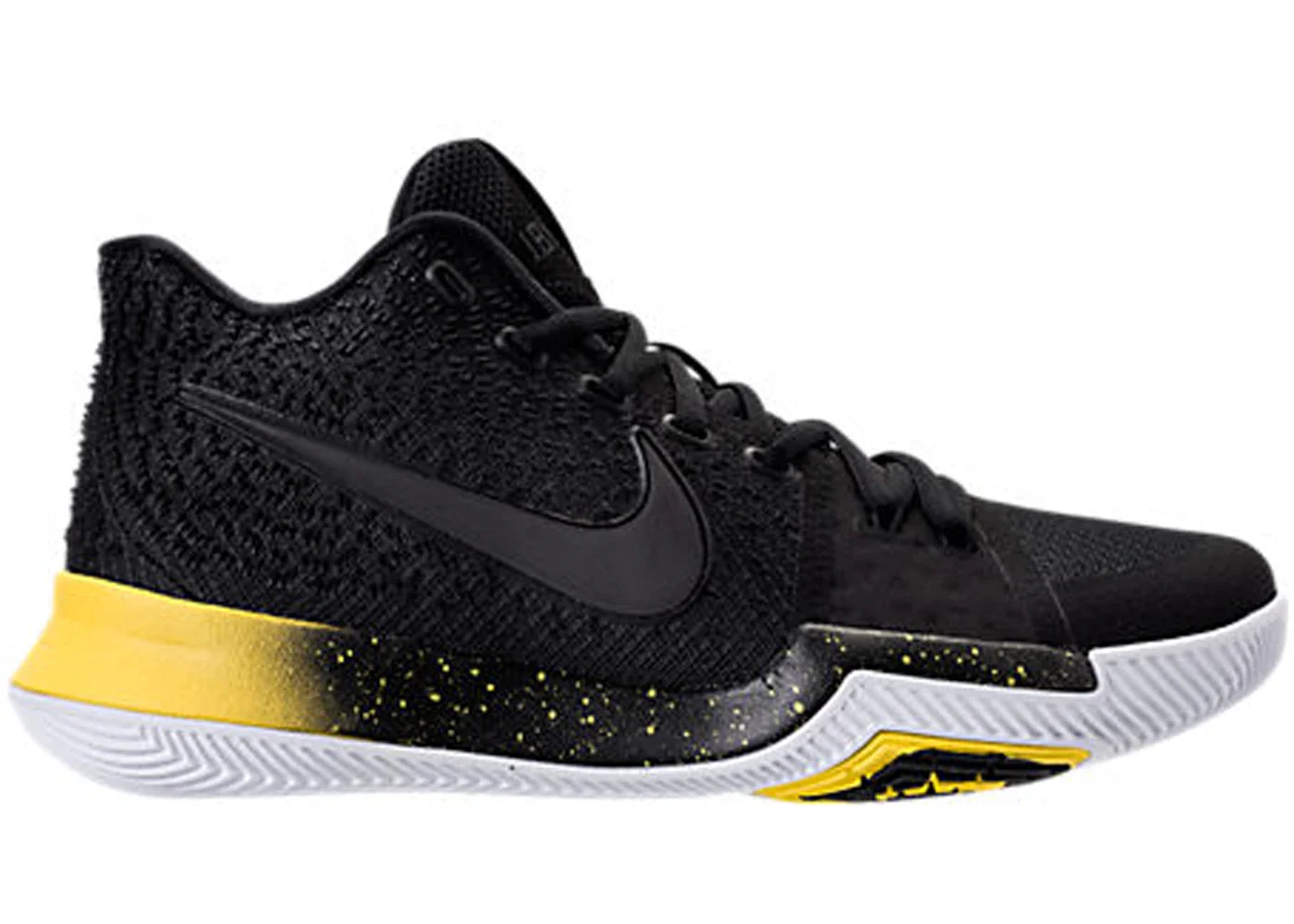 Nike Kyrie 3 Black Yellow - 1