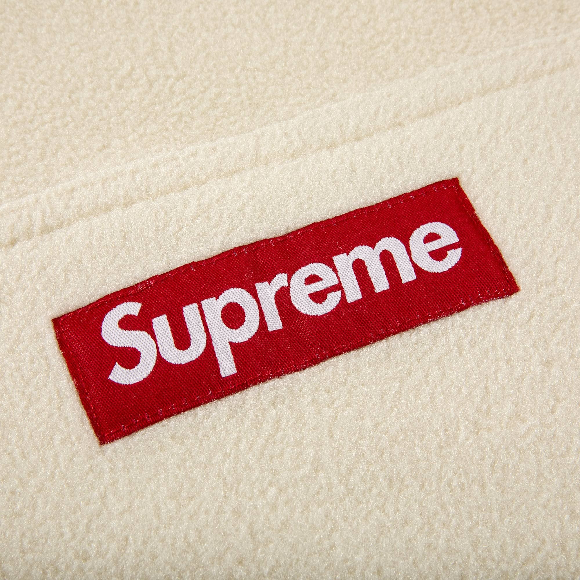 Supreme Polartec Hooded Sweatshirt 'Natural' - 2