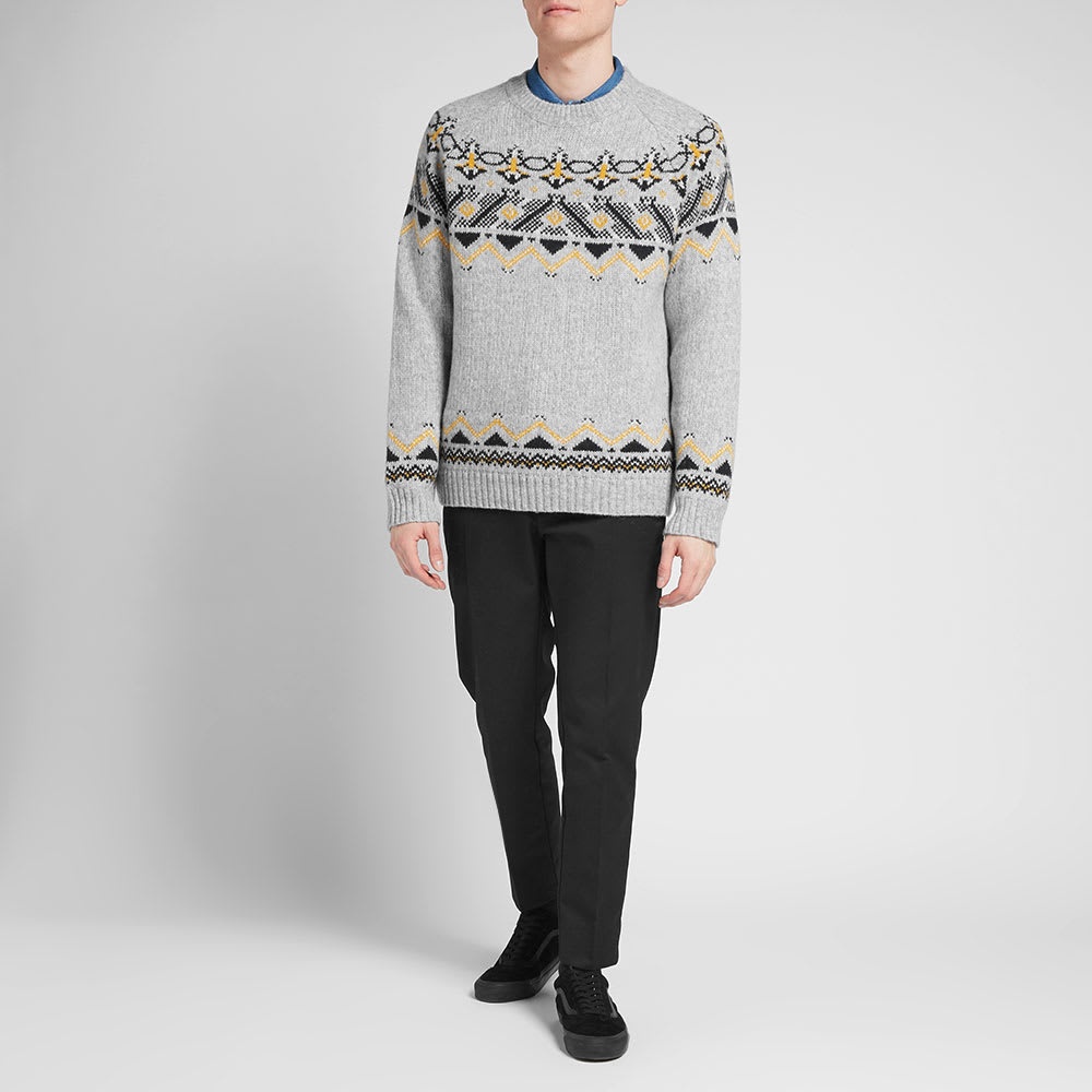 Wood Wood Gunther Fair Isle Crew Knit - 7