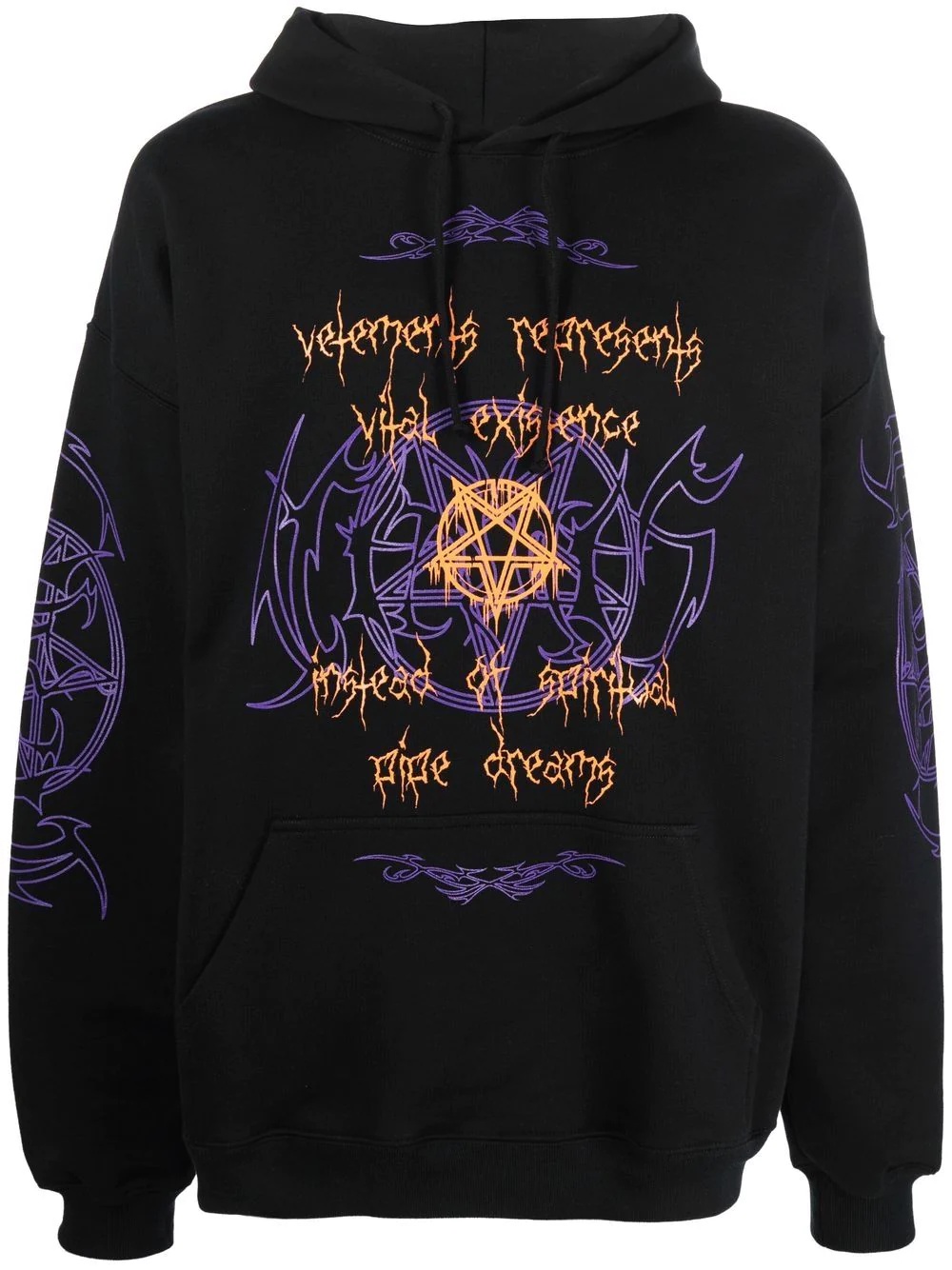 graphic-print hoodie - 1