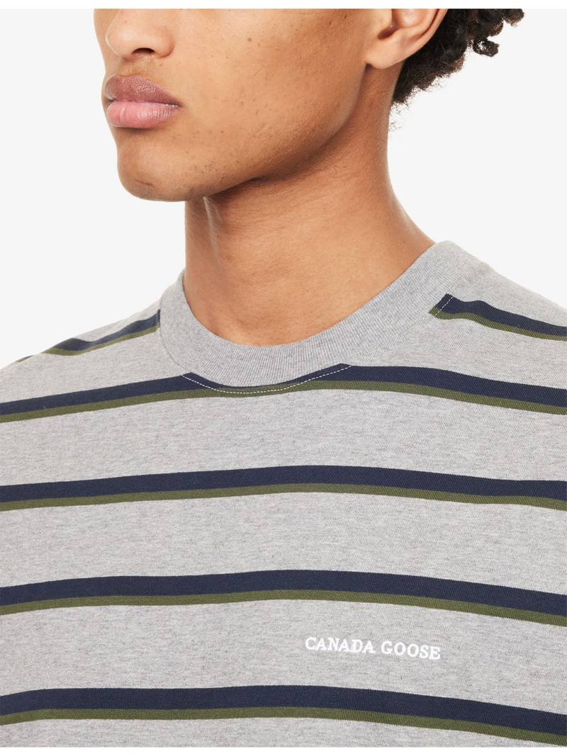 Vantage Striped Cotton T-Shirt 5