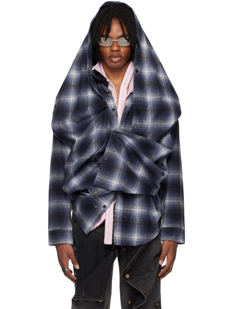 Blue Snap Off Shirt 1