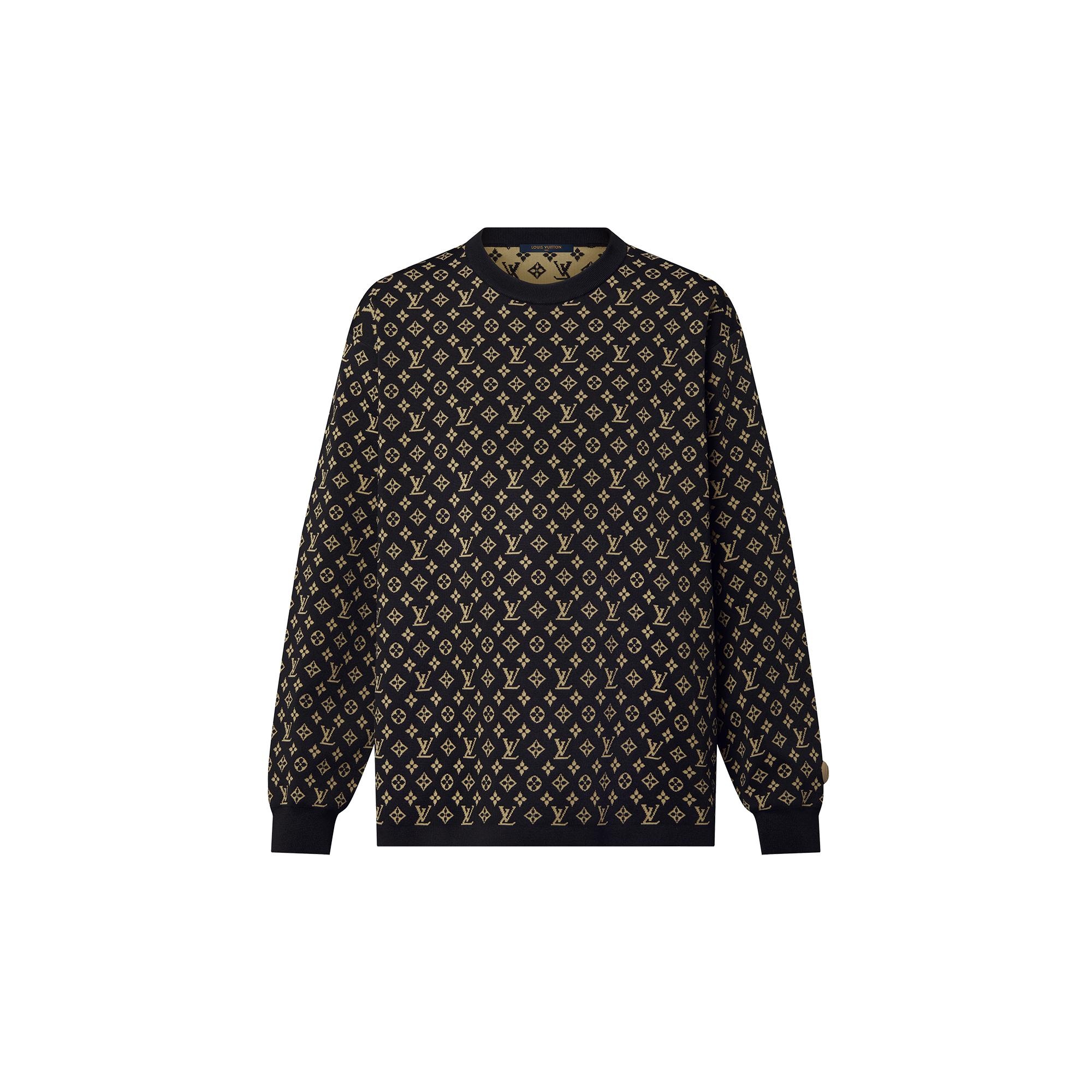 Monogram Jacquard Pullover - 1