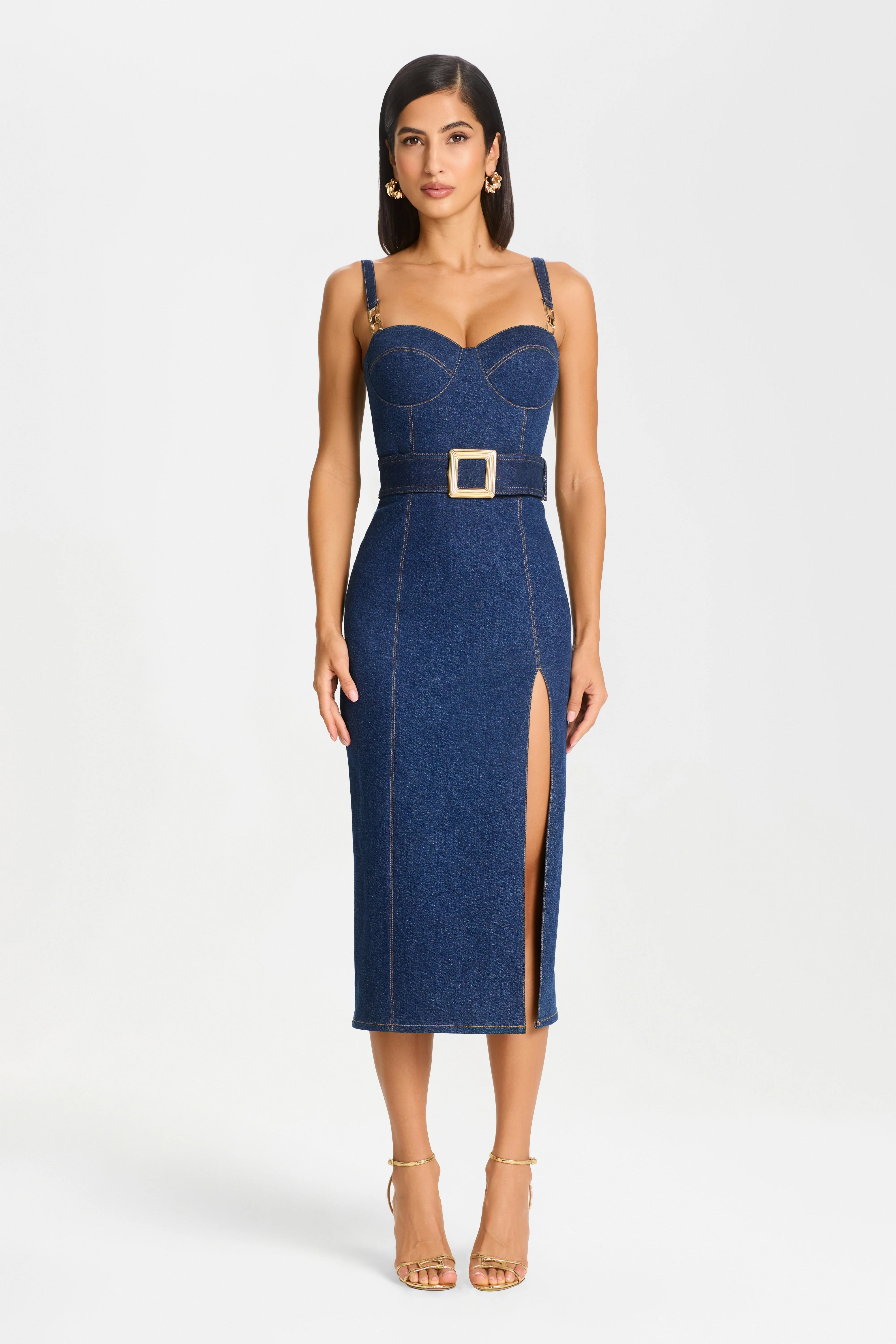 Jenna Denim Dress - 1