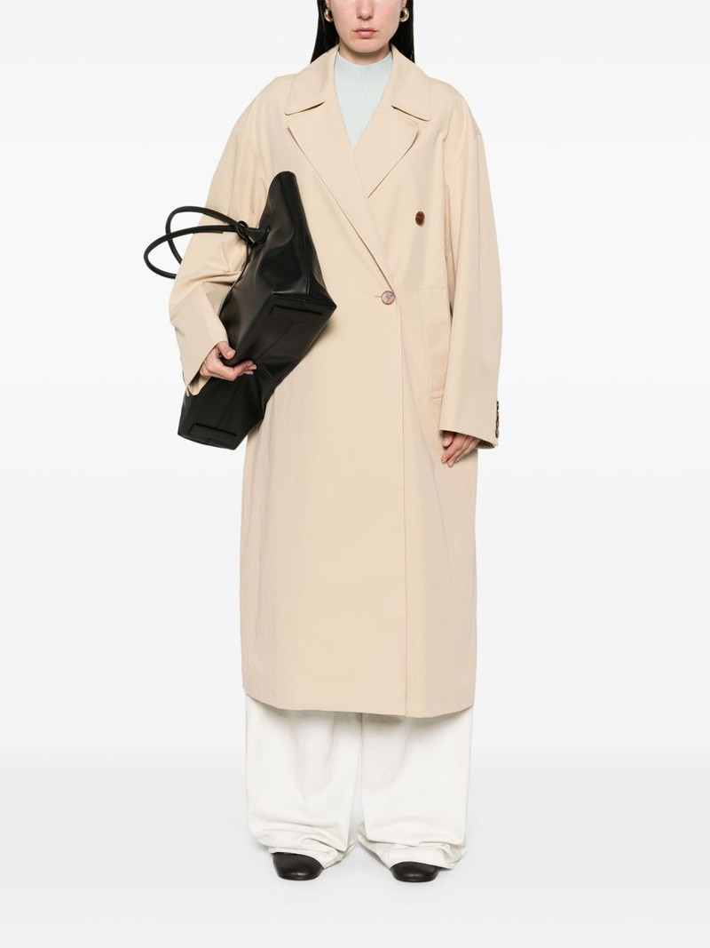 LOW CLASSIC double trench coat outlook