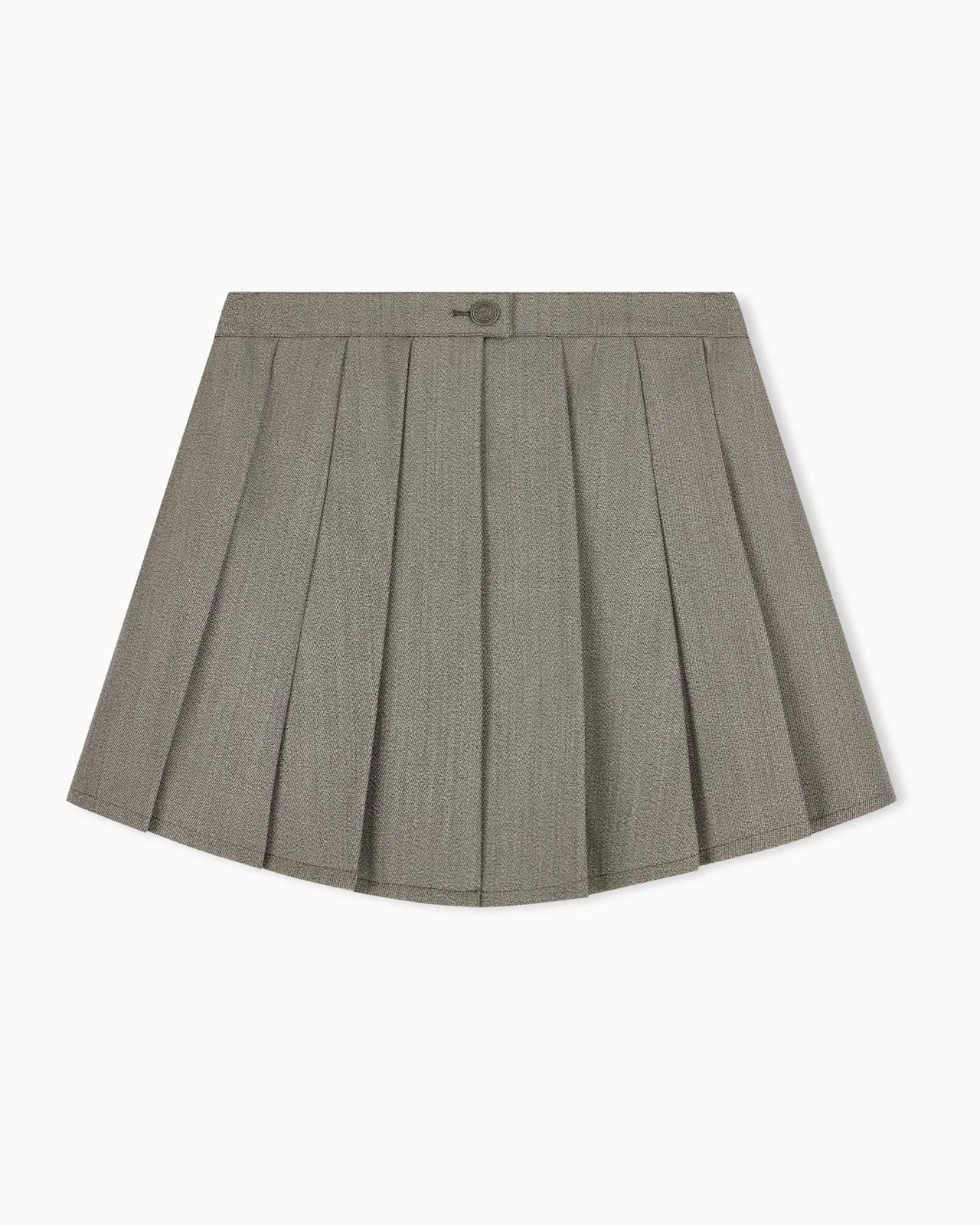 PLEATED VIRGIN WOOL CULOTTES - 1