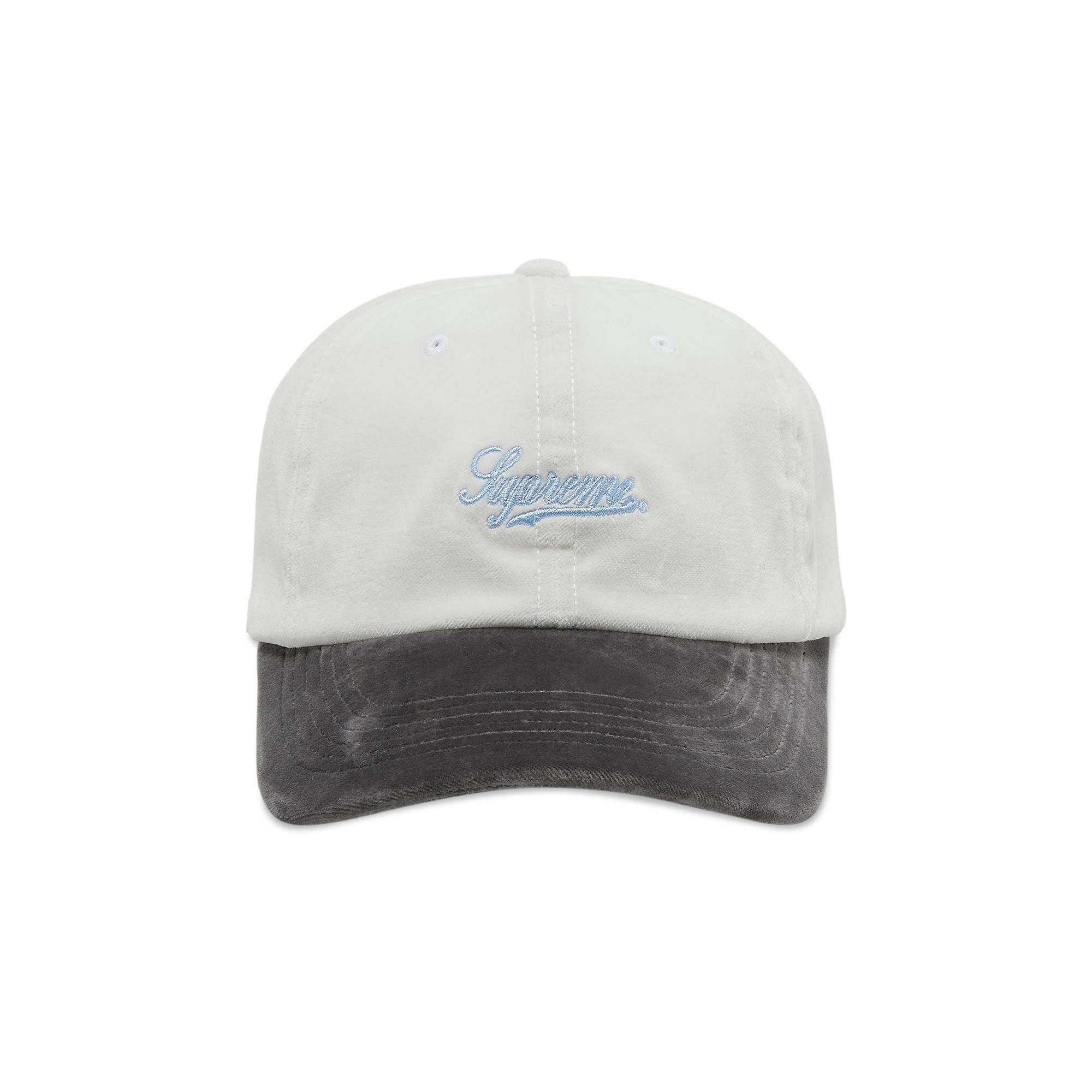 Supreme Velvet 2-Tone 6-Panel 'White' - 2