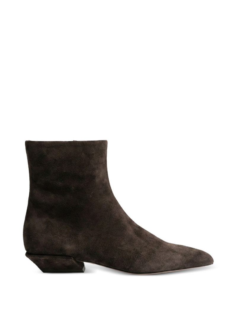 Bettina suede ankle boots 1
