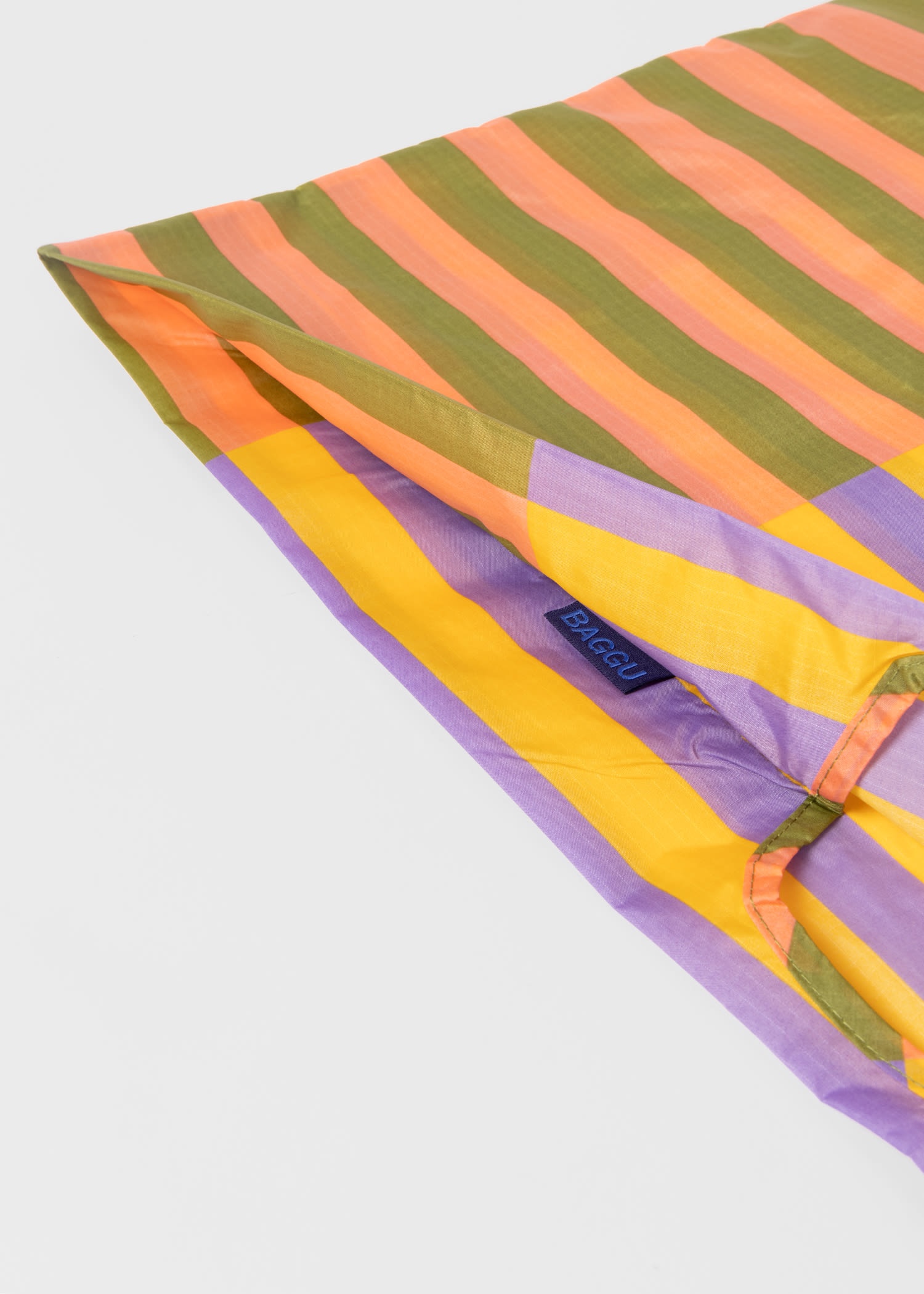 BAGGU Quilt Stripe Standard Reusable Bag - 4